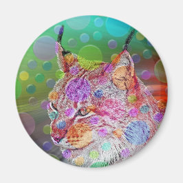 Ljusande, färglöst - abstrakt magnet