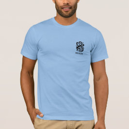 Ljusande Gradient Typografiska Skapa Hjältar T Shirt