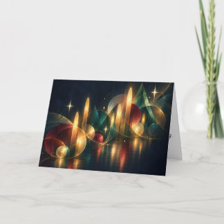 Ljusande jul symfoni helgkort