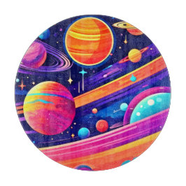 Ljusande kosmisk symfoni design