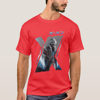 Ljusande kraft Anime Hjälte vänner T Shirt