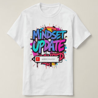 Ljusande Kreativ Grafisk Konst - Uppdatering av Me T Shirt