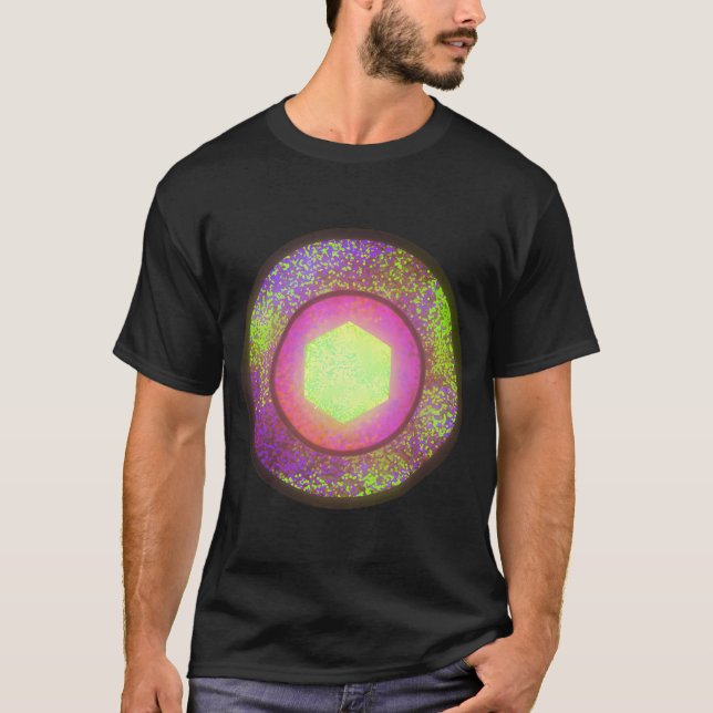 Ljusande mål t shirt (Framsida)