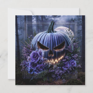 Ljusande pumpa kort