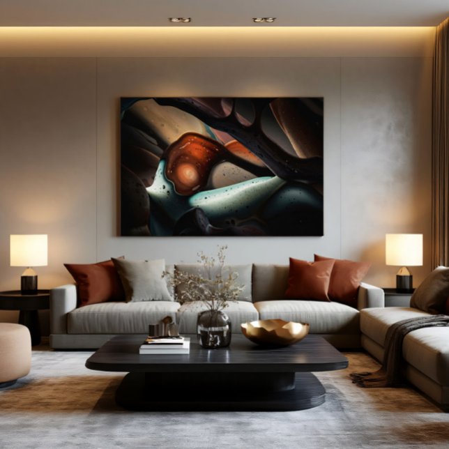 Ljusande Sci-Fi-abstraktion Poster (Skapare uppladdad)