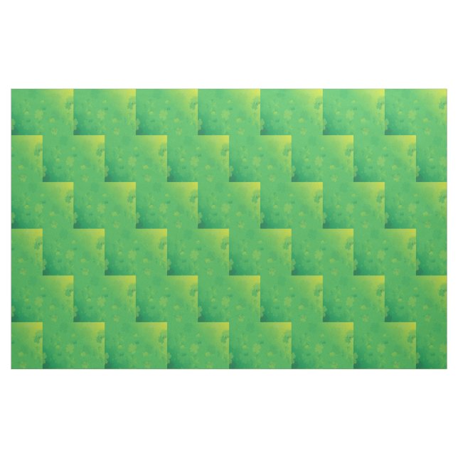 Ljusande Shamrocks Tyg (Fat Quarter)