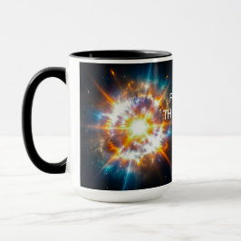 Ljusande Supernova Energi Kosmisk Rymdvetenskap Mugg