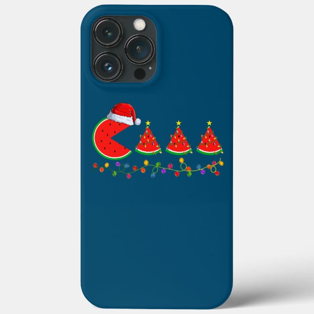 Ljusande Tomte Vattenmelon Julgran Jul In (Baksida)