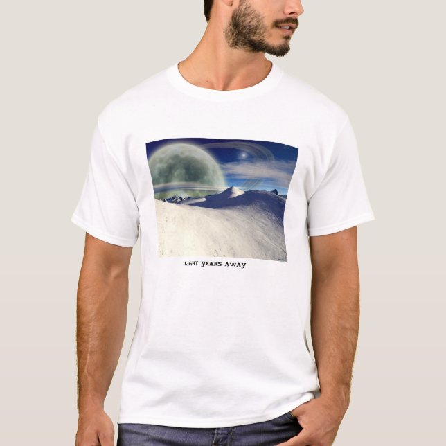 Ljusår Away___shirt Tee Shirt (Framsida)