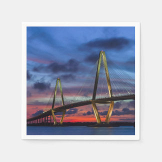 Ljusar upp den pappersservett