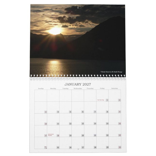 Ljusare dagar!  En kalender för 2009 (Jan 2027)