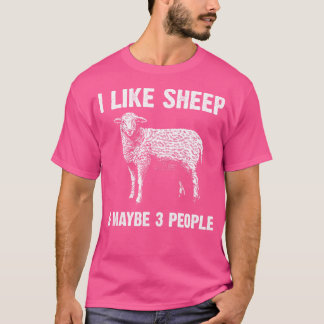 Ljusare får som äger lamm t shirt
