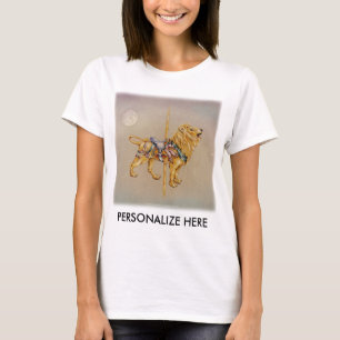 Ljusare kvinnor - Karusellen Lejon SQ T Shirt