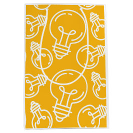 Ljusare lökar, moderna idéer entreprenör gult vit