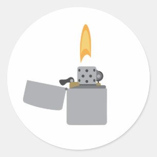 Ljusare Runt Klistermärke