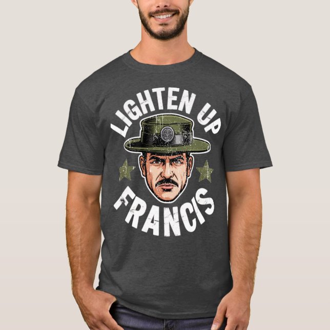 Ljusare upp Francis T Shirt (Framsida)