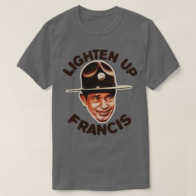 Ljusare upp Francis T Shirt (Design framsida)