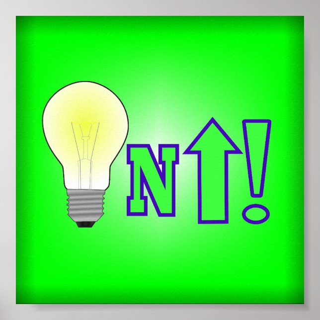 Ljusare upp! poster (Framsidan)