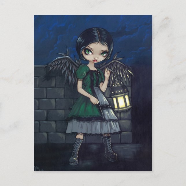 "Ljusare väg" vykort (Framsida)