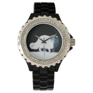 Ljusarktiskt räv armbandsur