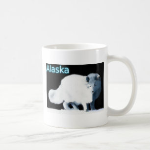 Ljusarktiskt räv kaffemugg