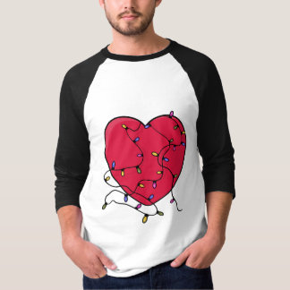Ljusat hjärta t shirt