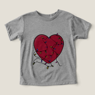 Ljusat hjärta t shirt
