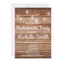 LjusBachelorette för lantligt land hängande party