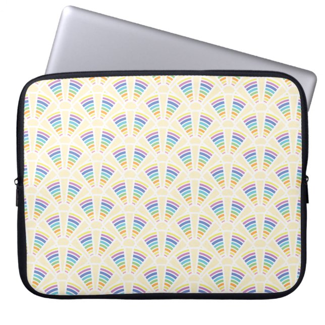 Ljusbågar Laptop sleeve (Framsidan)