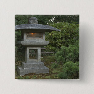 Ljusbåge i japanska Garden Knapp