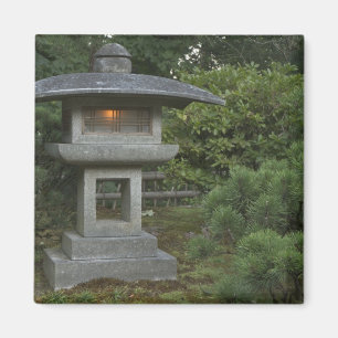 Ljusbåge i japanska Garden Magnet