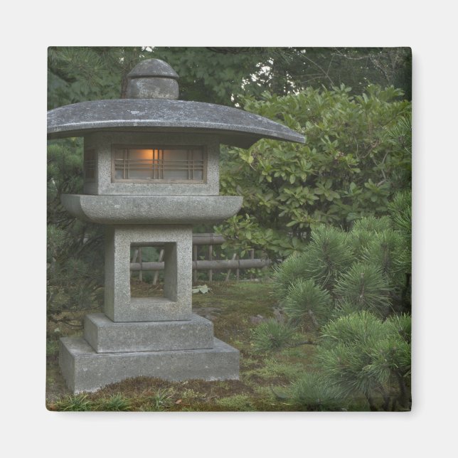 Ljusbåge i japanska Garden Magnet (Framsidan)
