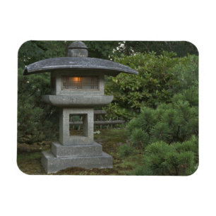 Ljusbåge i japanska Garden Magnet