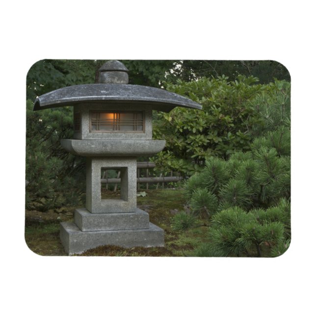 Ljusbåge i japanska Garden Magnet (Horisontell)