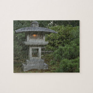 Ljusbåge i japanska Garden Pussel