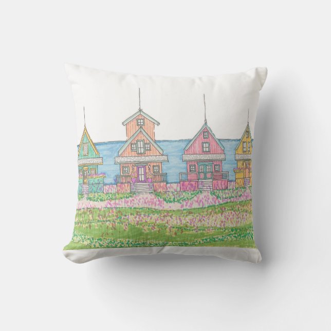 Ljusbåge utomhusfyllning kudde (Framsida)