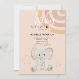 Ljusbildande av elfenartad vattenfärg inbjudningar