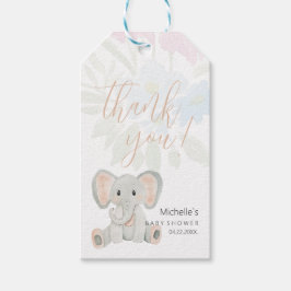 Ljusbildande av elfenartad vattenfärg presentetikett