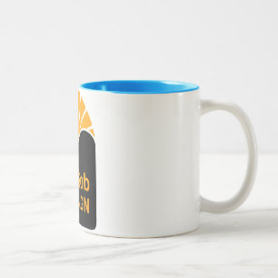 Ljusblå 15 oz 2-ton Mugg
