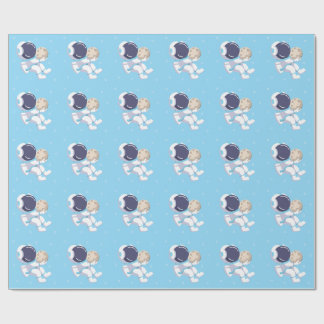 Ljusblå astronaut - Presentpapper