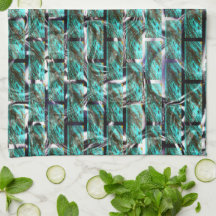 Ljusblå, bubblor i rutnät eller tegelvägg effekt t