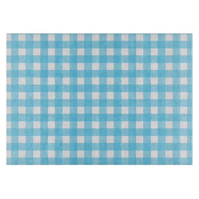 Ljusblå gingham (Framsidan)