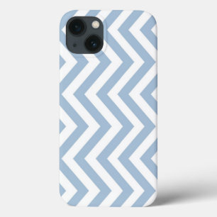 Ljusblå Grunge Texturerad Chevron