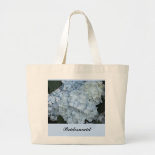 Ljusblå Hydrangeas - Brudtärna Jumbo Tygkasse