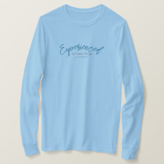 Ljusblå Långärmad T Shirt