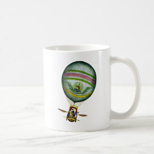 Ljusblå Luftballong Kaffemugg