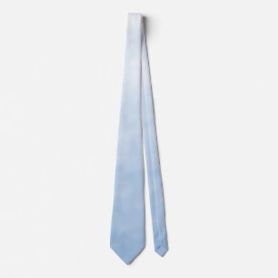 Ljusblå monokromatisk Ombre Bröllop Neck Tie Slips