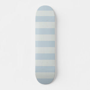 Ljusblå Ränder Mini Skateboard Bräda 18,5 Cm