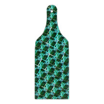 Ljusblå rektanglar och grönt eller tegeleffekt?