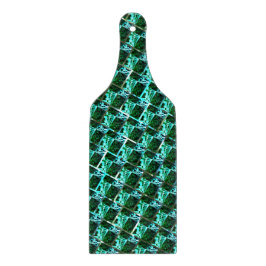 Ljusblå rektanglar och grönt eller tegeleffekt?